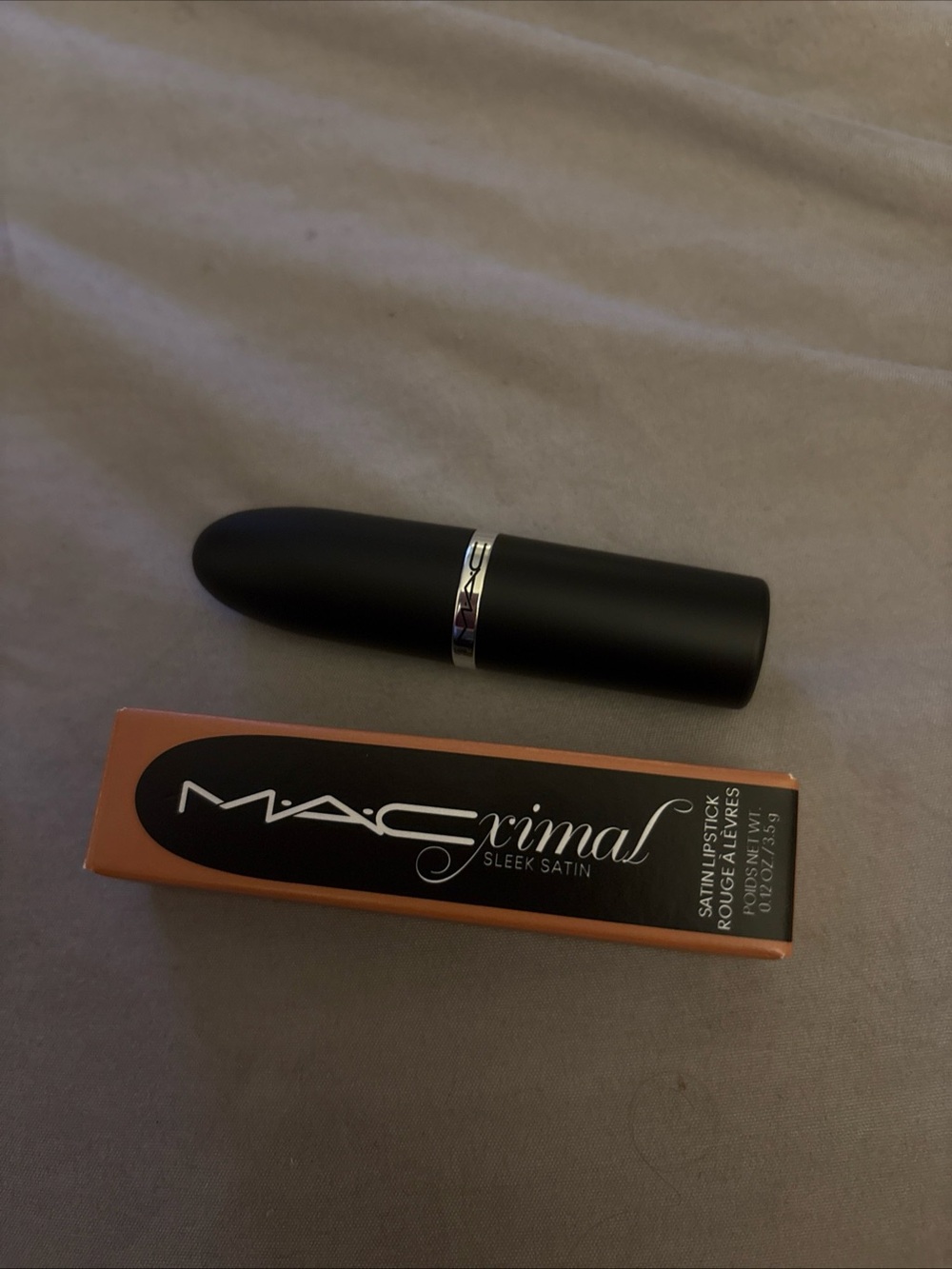 Mac Ximal Sleek Satin Lipstick 804 Call It Cozy .12oz/3.5g New In Box